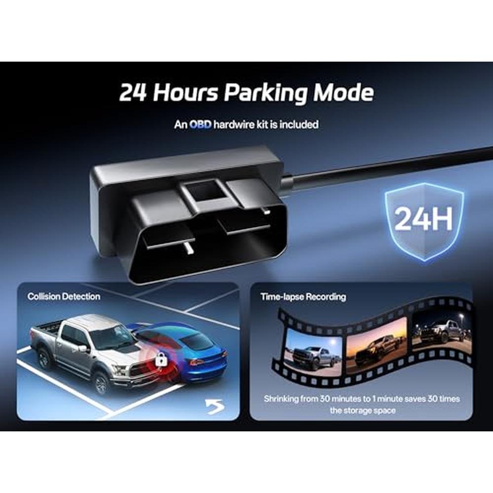 Mirror Rear View Camera: Pelsee P12 Pro Max 4K+2.5K – Packaging