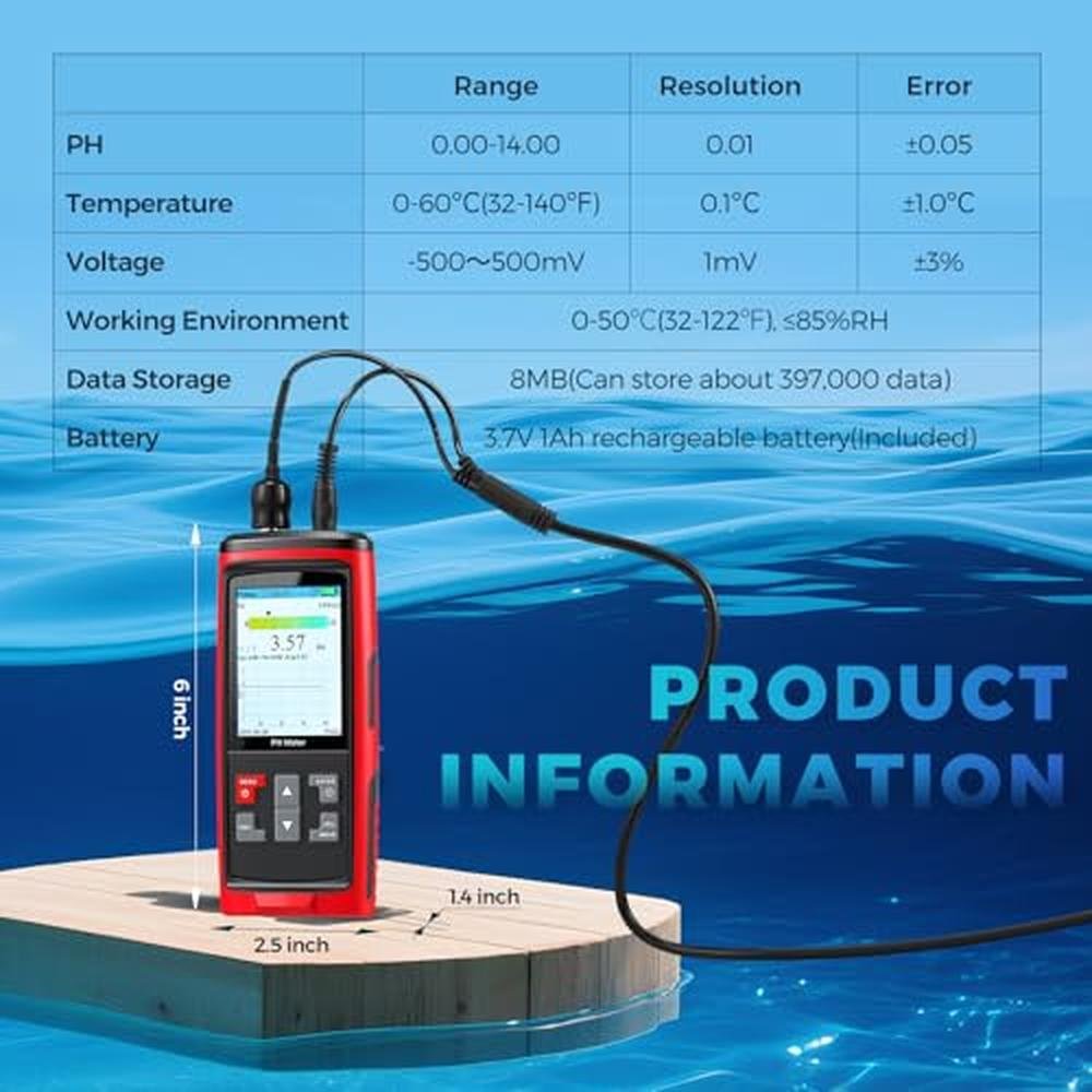 Water Quality Monitoring: Bonvoisin Lab PH Meter – Packaging