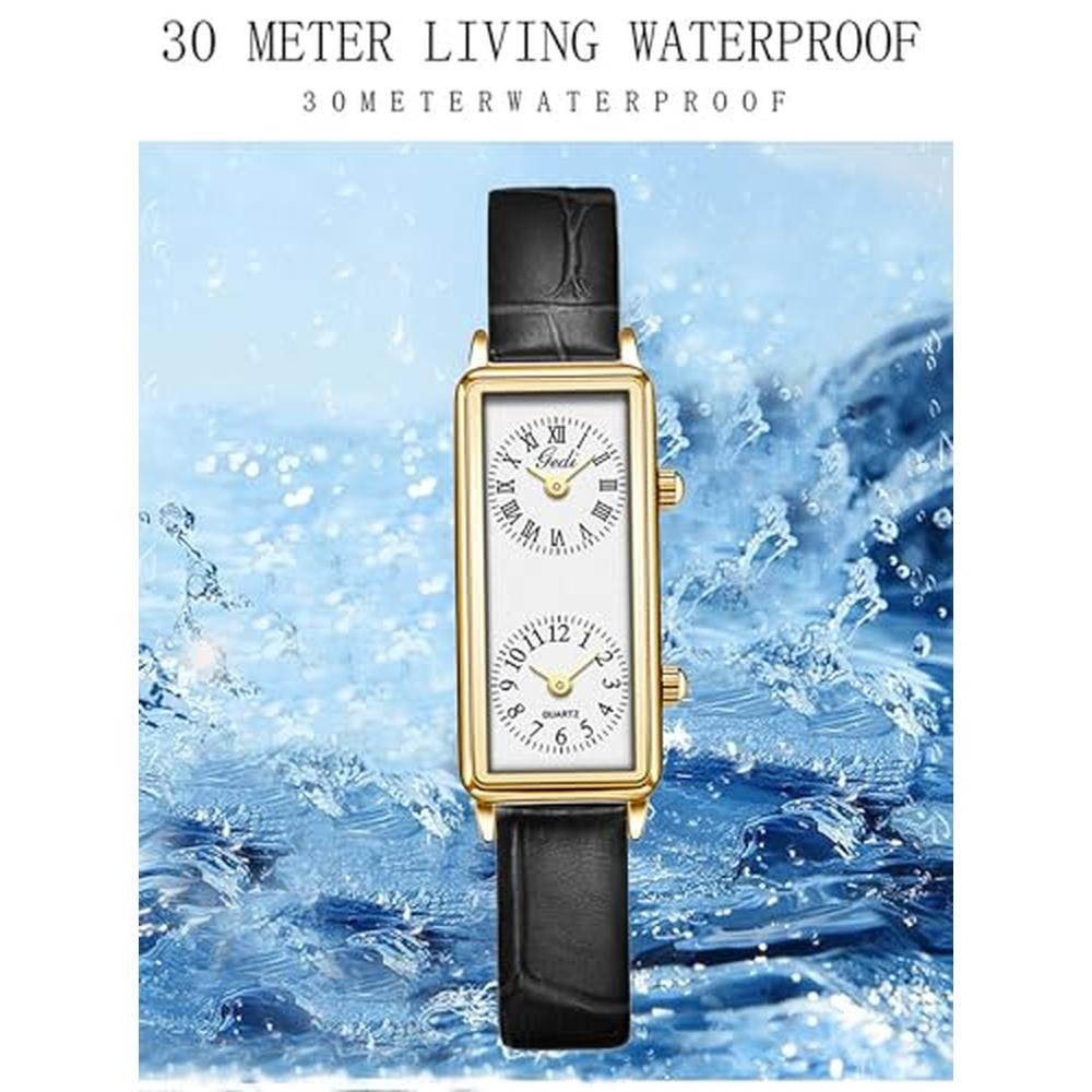 Gosasa Womens Vintage Rectangle Watch – In Use