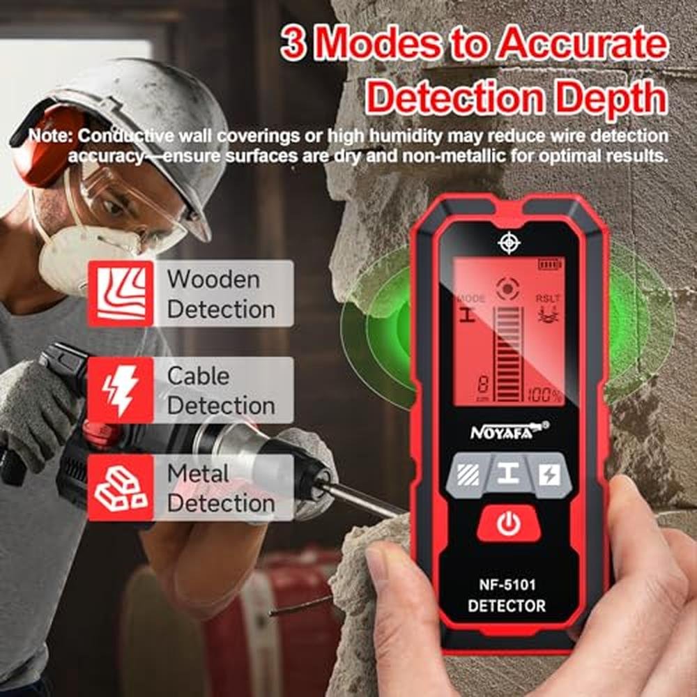Stud Finder: NOYAFA NF-5101 5-in-1 High-Precision Wall – Packaging