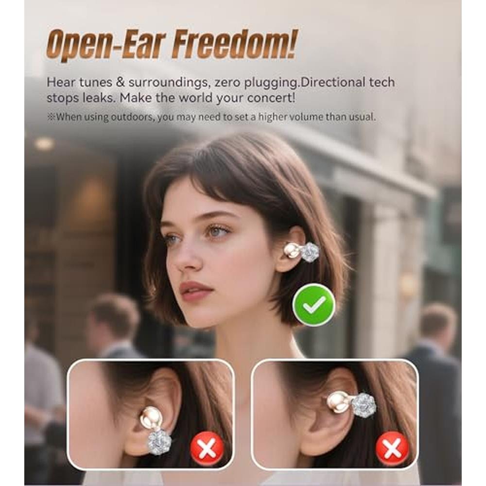 King Lucky Clip-on Earbuds: King Lucky Wireless Bluetooth – Packaging
