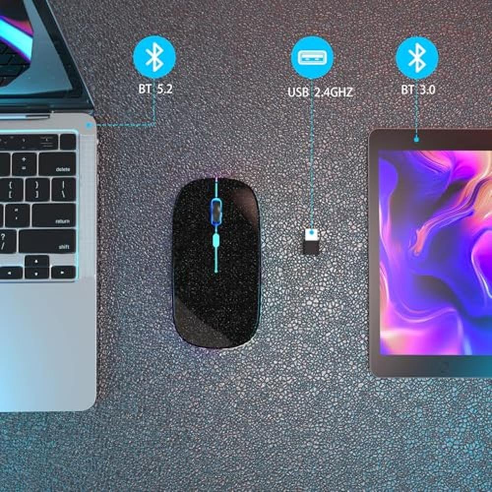 Wireless Bluetooth Mouse: AikoKok Rechargeable Laptop Mice – Packaging