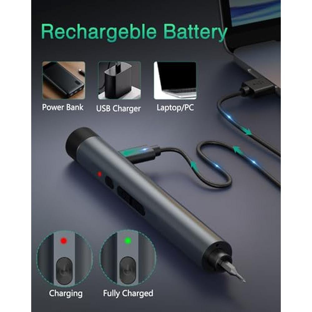 ORIA 49-in-1 Mini Electric Screwdriver Set – Packaging