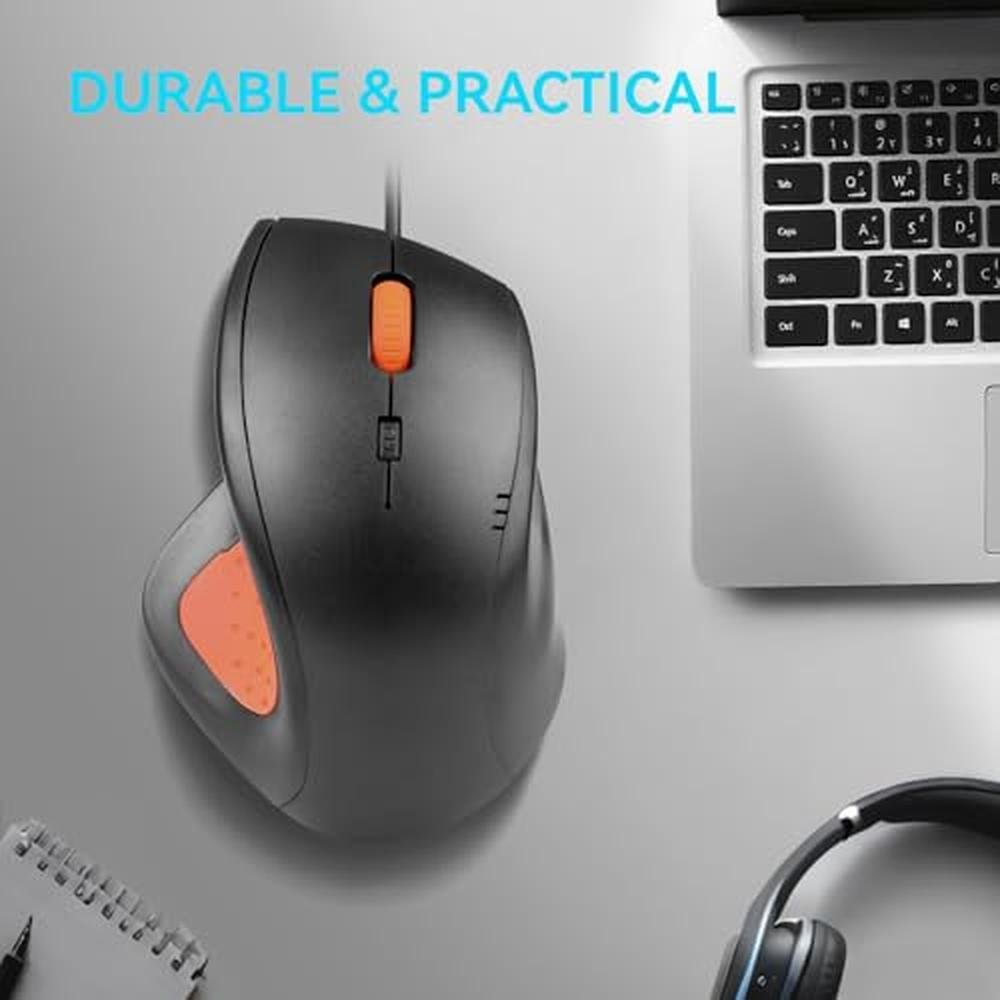 Premium Office Solutions: ONE-UP Wired Office Mouse – Packaging