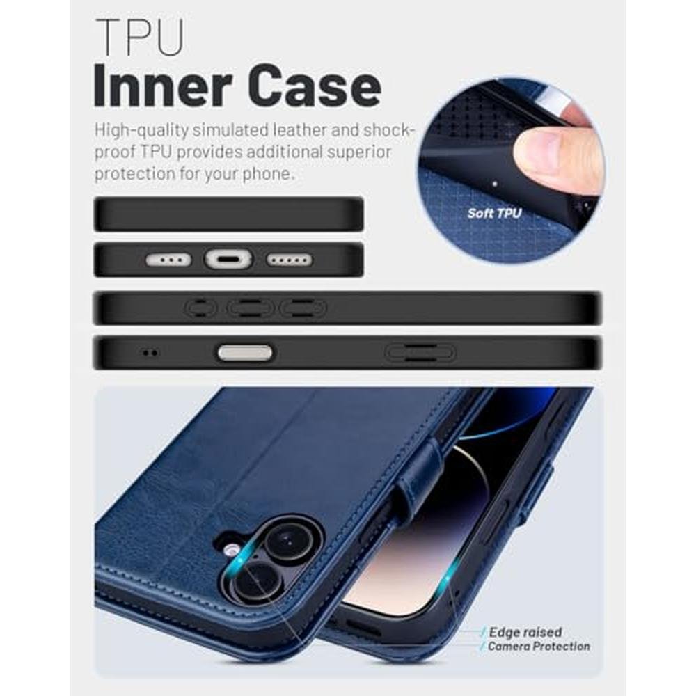 Phone Case: OCASE Compatible with iPhone 17 Wallet Case PU – Packaging