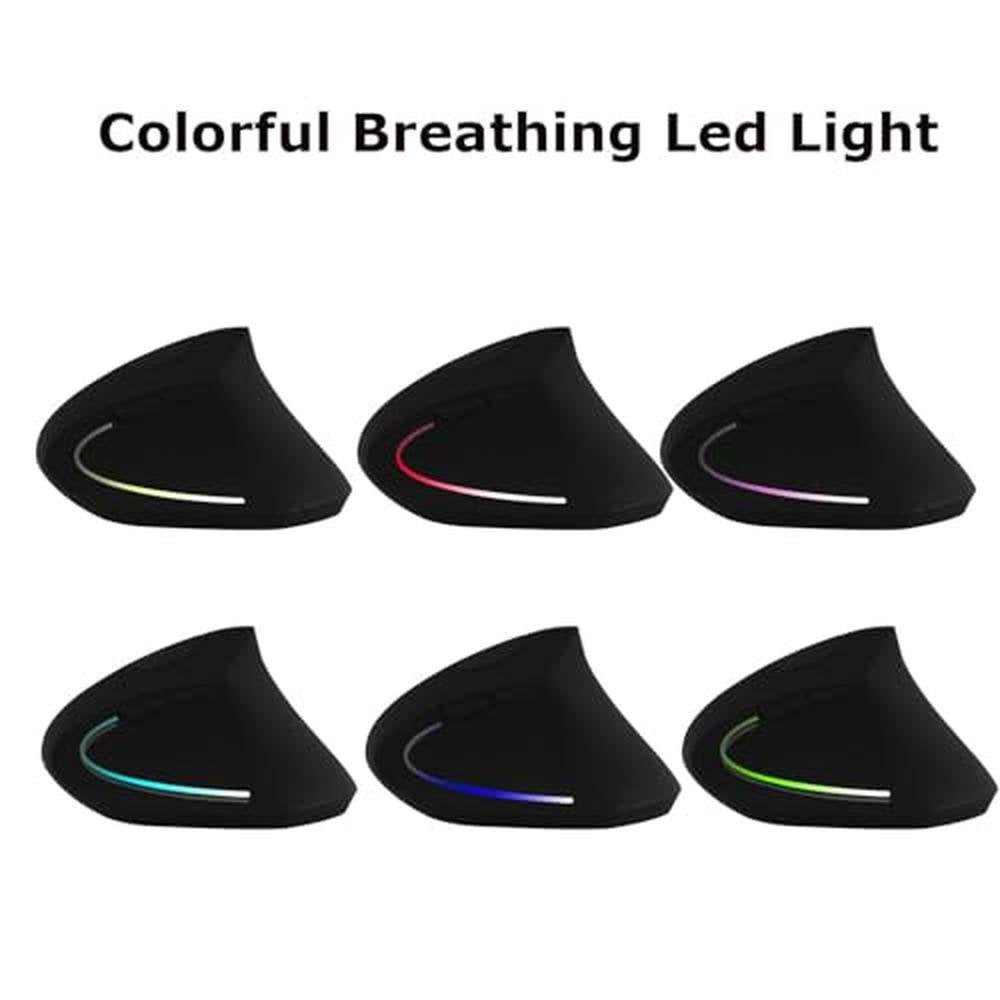 Wireless Mouse Ergonomic Vertical Mice Ergo LED Light High – Packaging