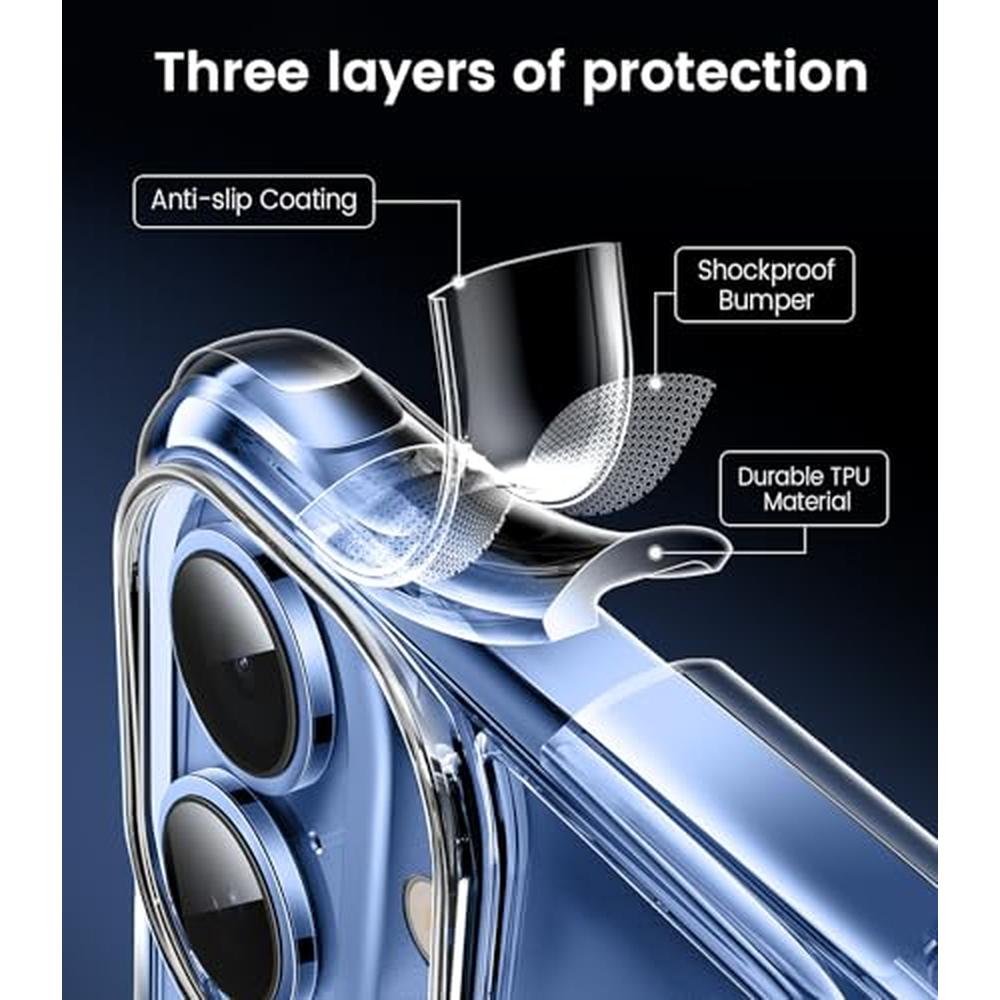 Mkeke Phone Case: Mkeke Magnetic Clear Case for Phone 17 – Packaging