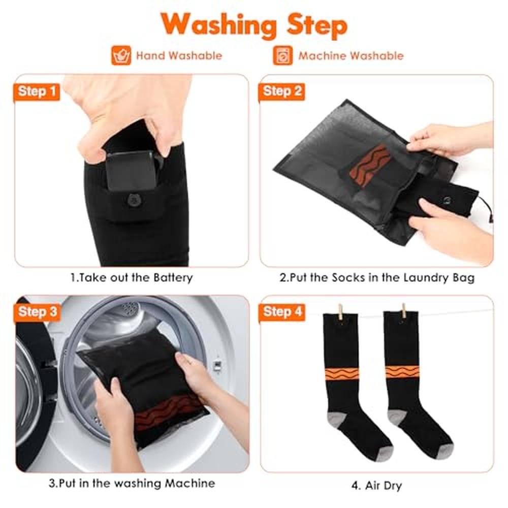 Heated Socks for Men and Women – Packaging