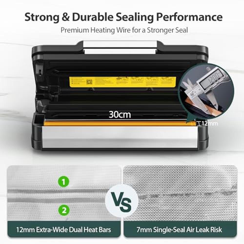 Sealer Bag: Beelicious Pro 95kPa Vacuum Sealer Machine with – Packaging
