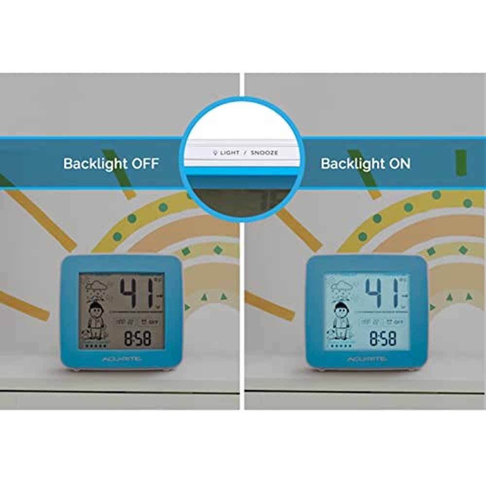 Outdoor Acurite: Acurite Weather Station with Alarm Clock – Close-up Detail
