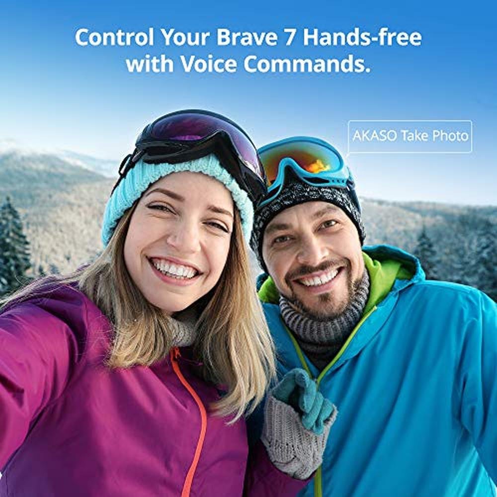 Action Camera AKASO: AKASO Brave 7 4K30FPS 20MP – Packaging