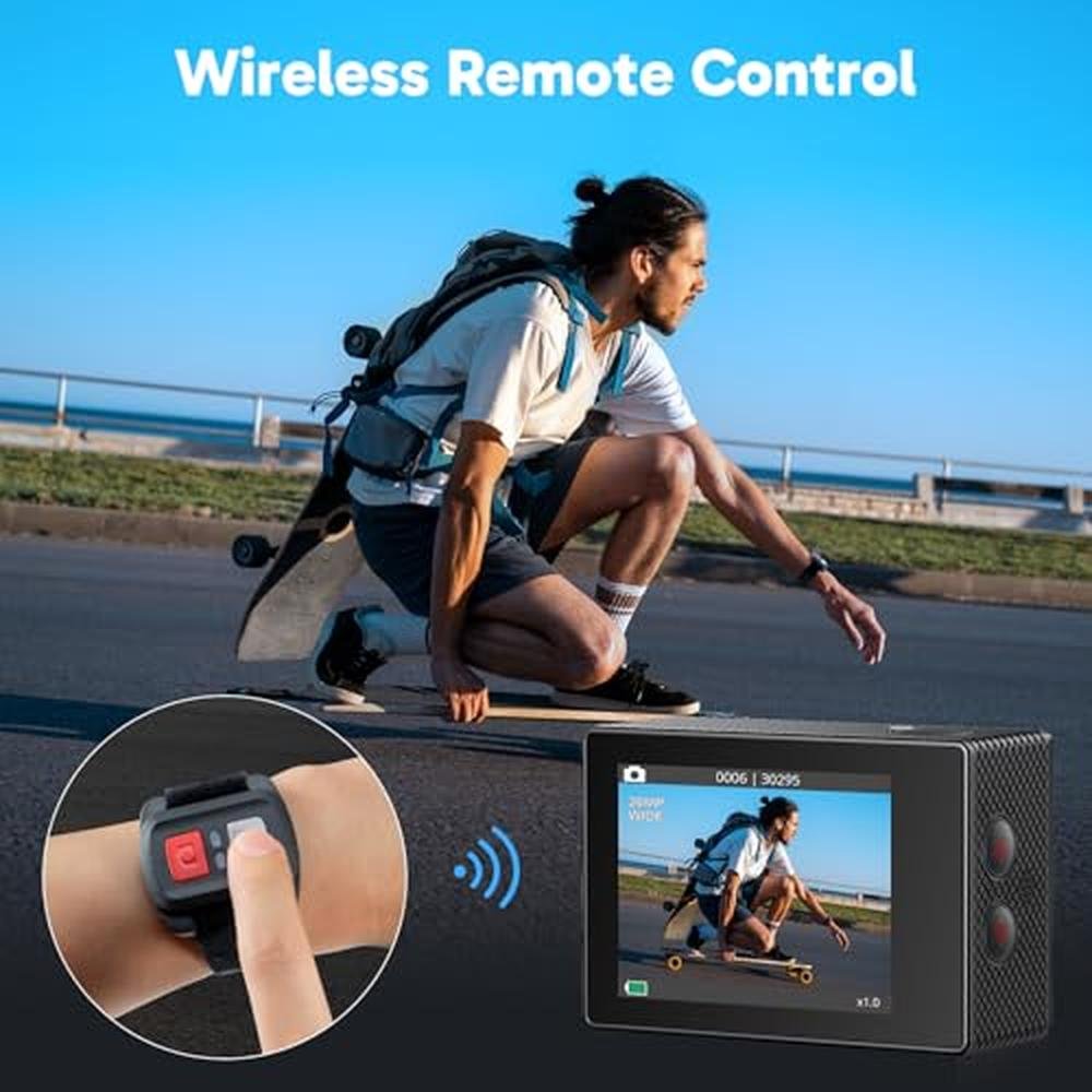 Camera Akaso: AKASO EK7000 4K30fps Action Camera – In Use