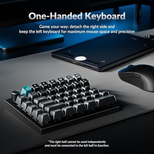 Keychron Q11 Ultra 8K Polling Rate Wireless Split Ergonomic – Size Reference