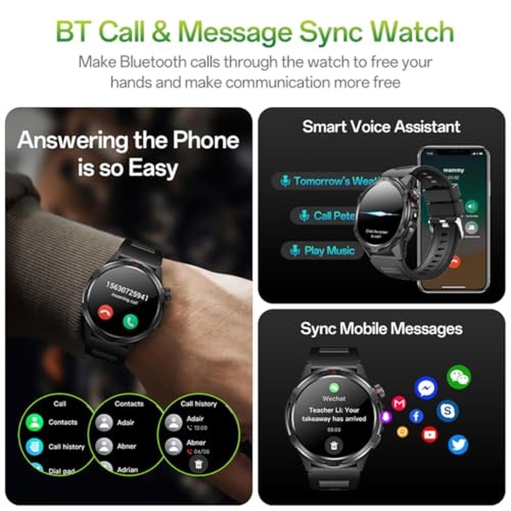AOLON Military Smart Watch: AOLON Tetra R4 1.43'' AMOLED – Packaging