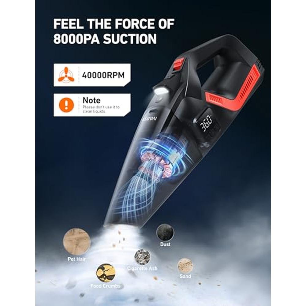 Car Air Compressor: AstroAI 4-in-1 Portable Car Vacuum – Packaging