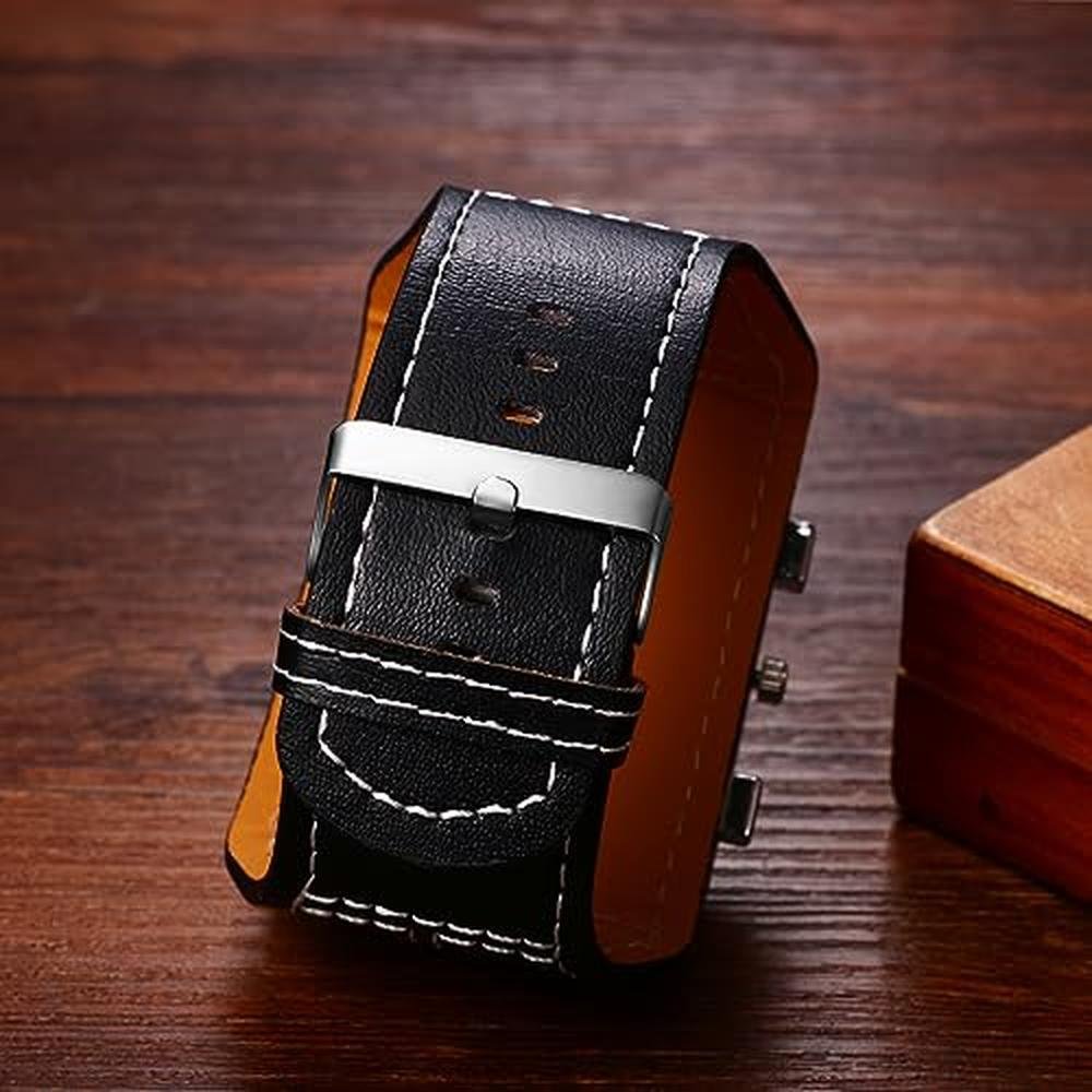 Avaner Men's Leather Square Watches – Packaging