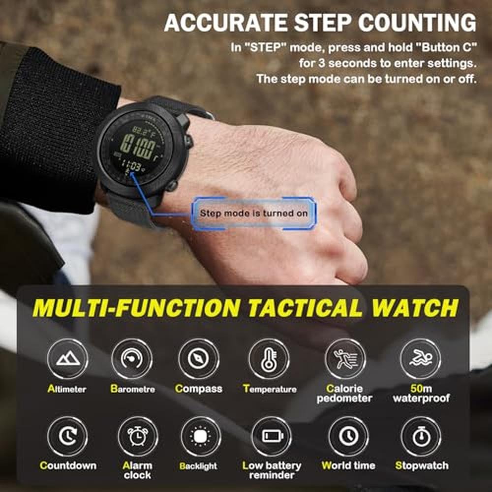 Watch AVTREK: AVTREK Men's Outdoor Sport Digital Wrist – Packaging