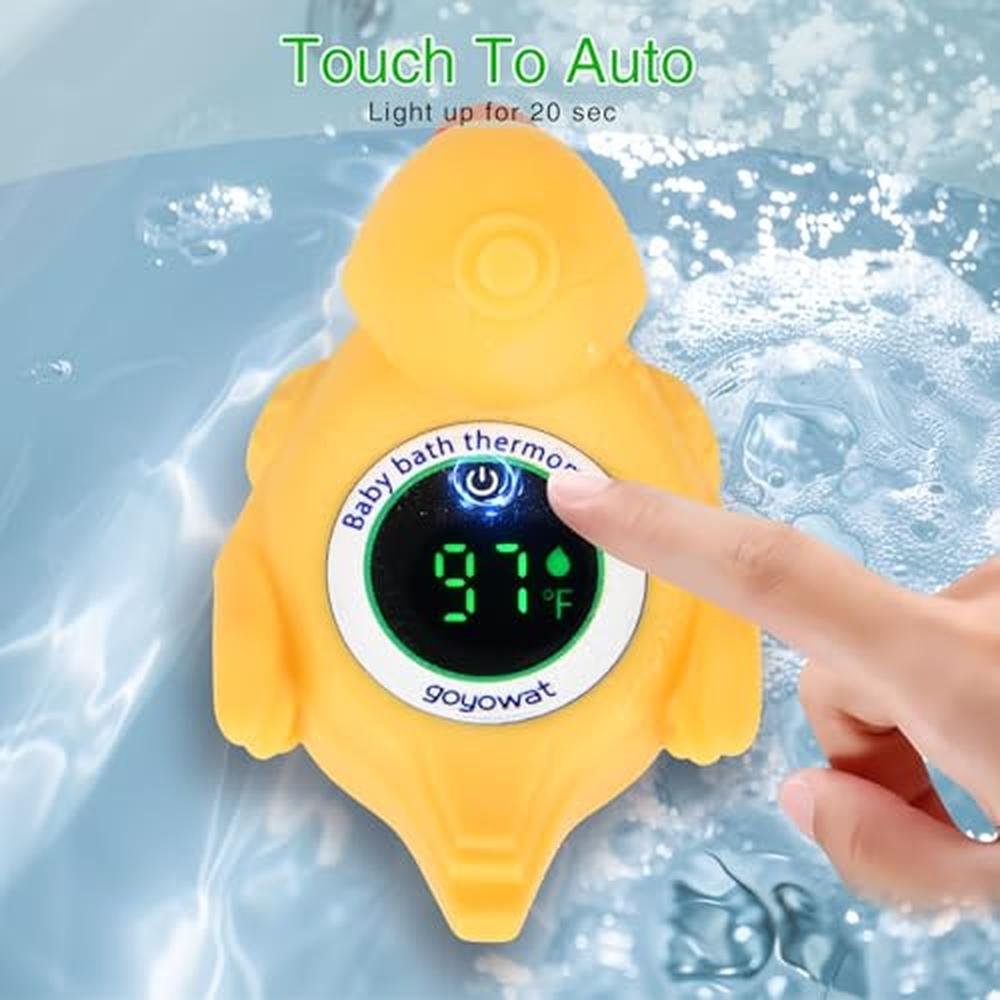 Bath Floating Thermometer: Baby Bath Thermometer with LED – Packaging