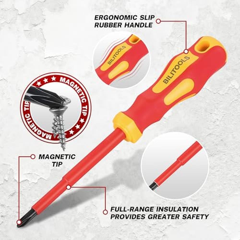 BILITOOLS Insulated Screwdriver & Pliers Set – Packaging