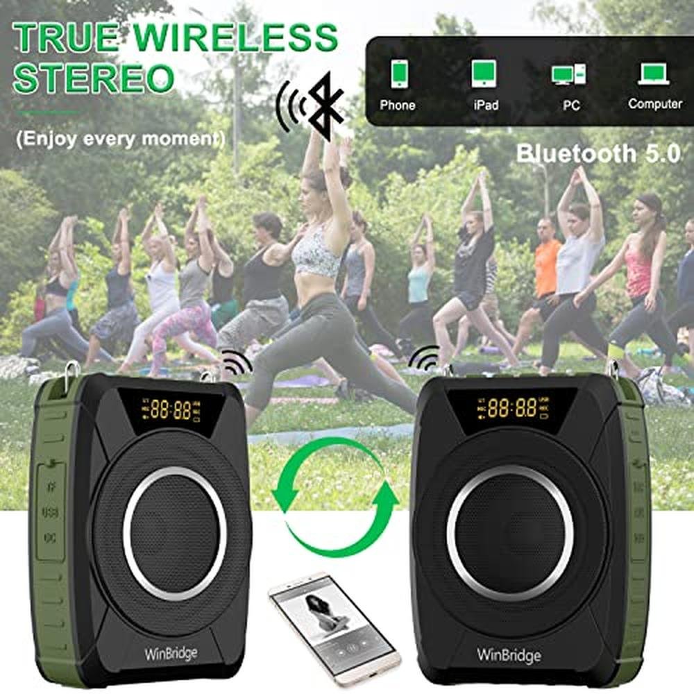 Voice Amplifier: Bluetooth 5.0 Wireless Mic Headset – Packaging