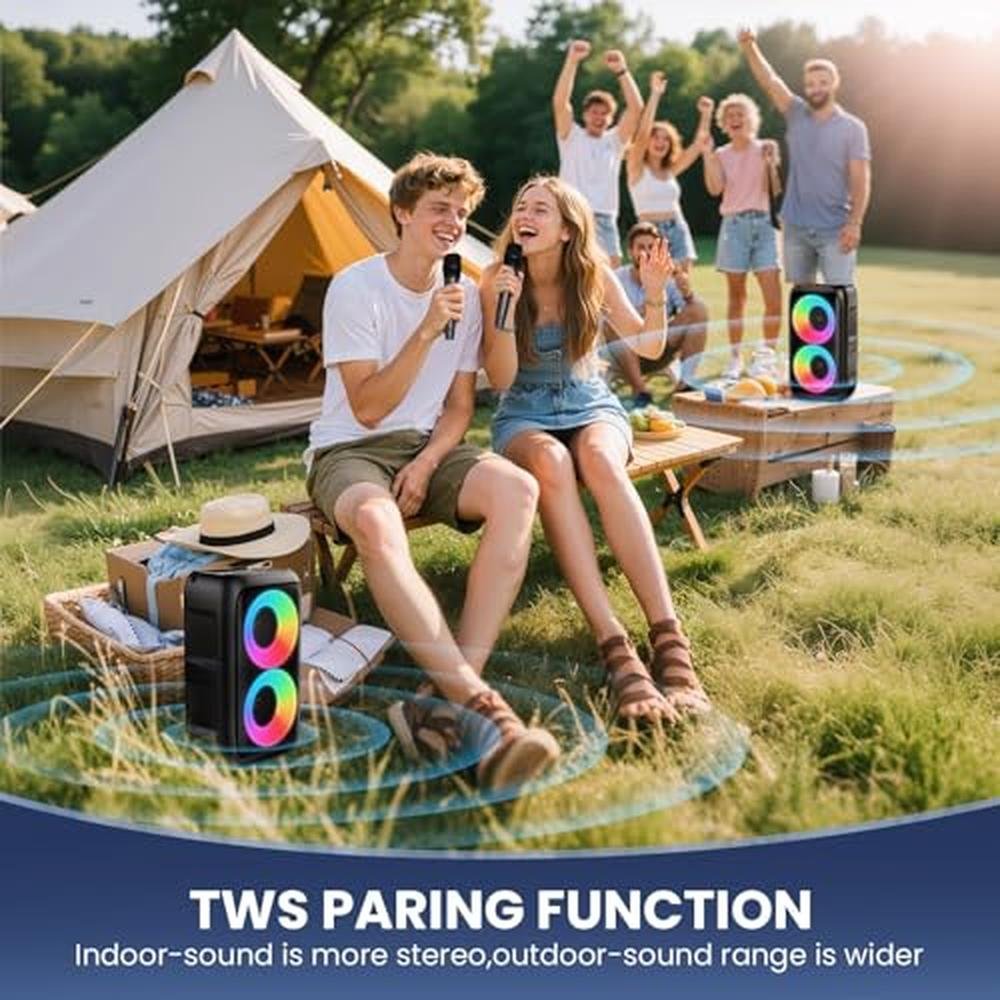 Bluetooth Speaker Party: USA Warehouse Big Party Speaker – Packaging