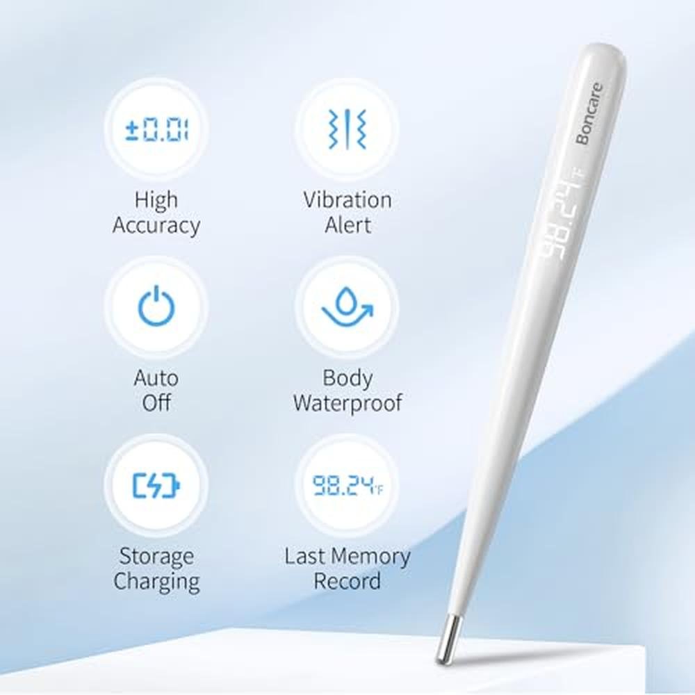 Boncare Rechargeable Digital Basal Thermometer – Packaging
