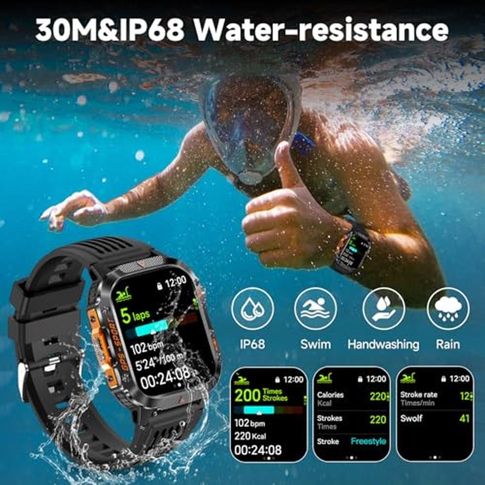 BRUBOSES GPS Smart Watch for Men – Packaging