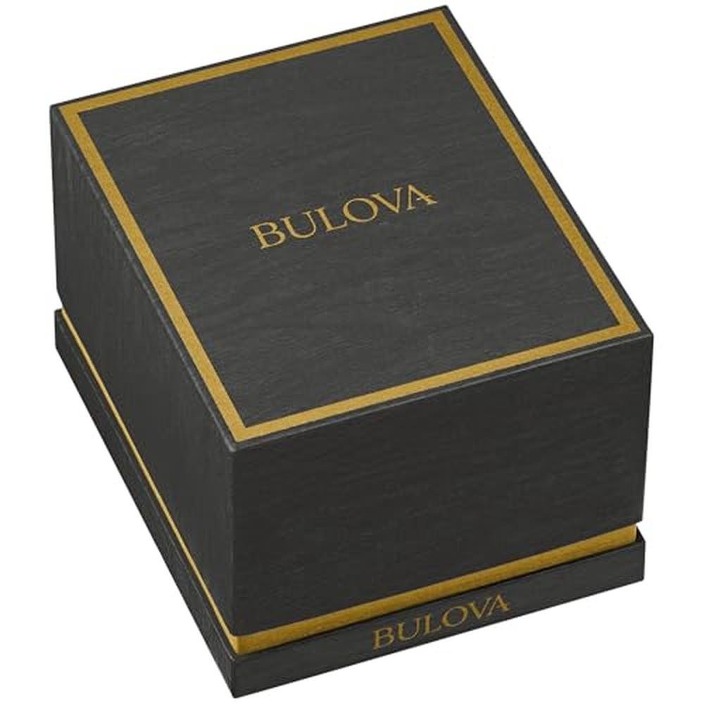 Two Tone Bulova Watch: Bulova Ladies Quartz Classic Two – Side View