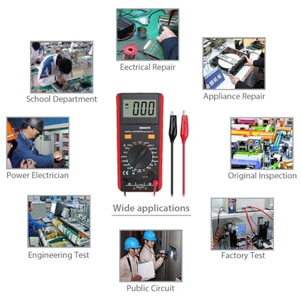 Meter Camway: CAMWAY LCR Meter LCD Capacitance Inductance – Packaging