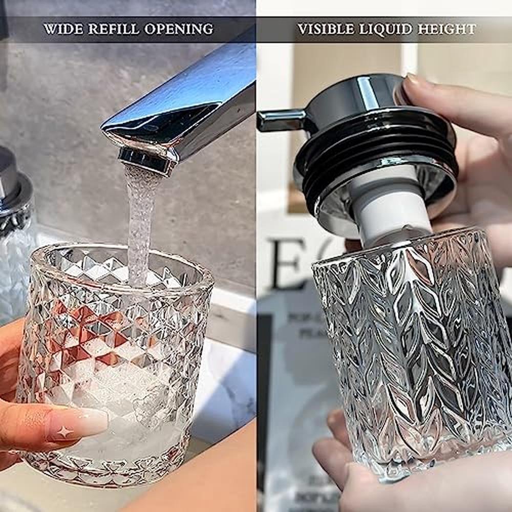Dispenser Soap: CICUFY Foaming Hand Soap Dispenser Glass – Packaging
