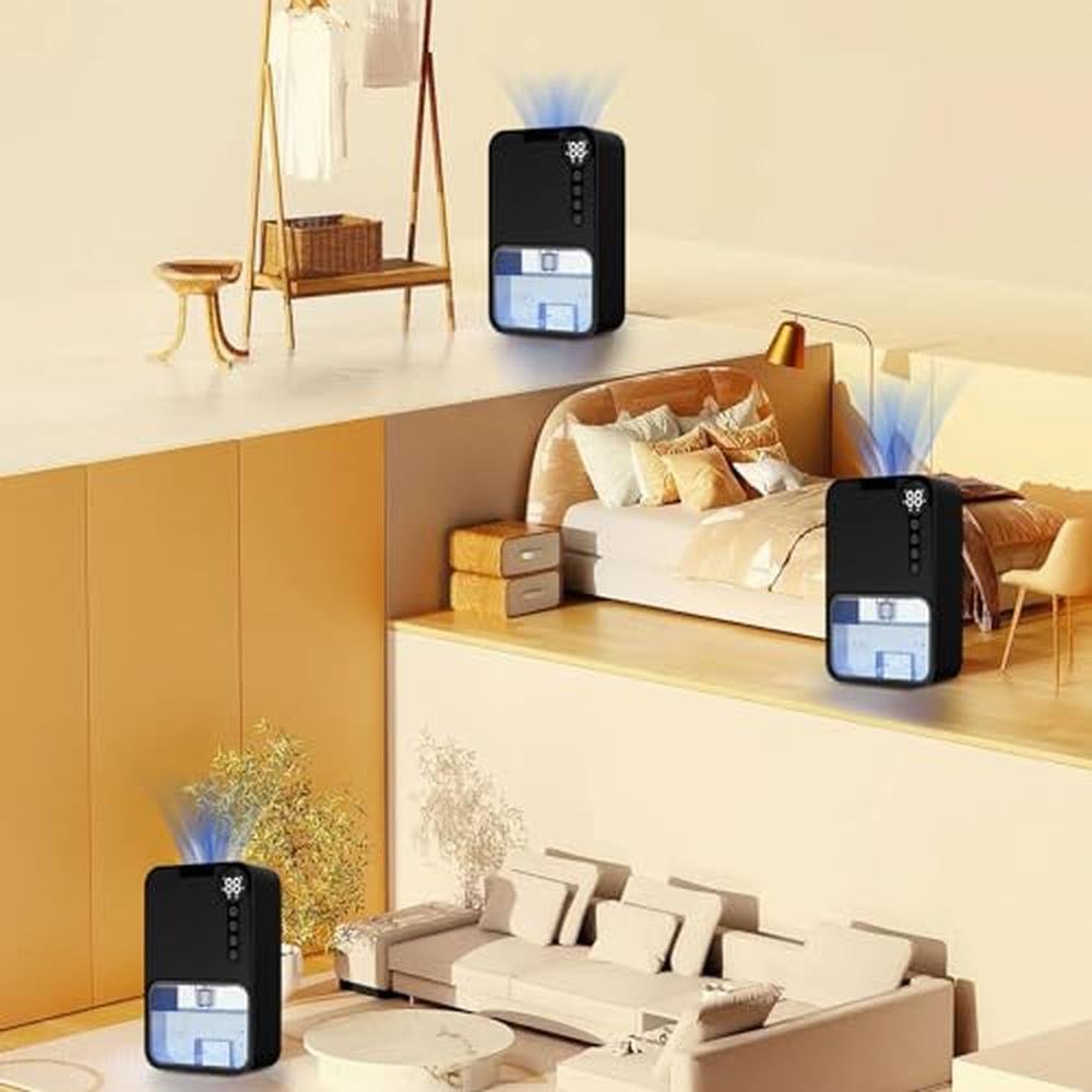 CJC Dehumidifiers: Premium 40oz Water Tank with Digital – Packaging