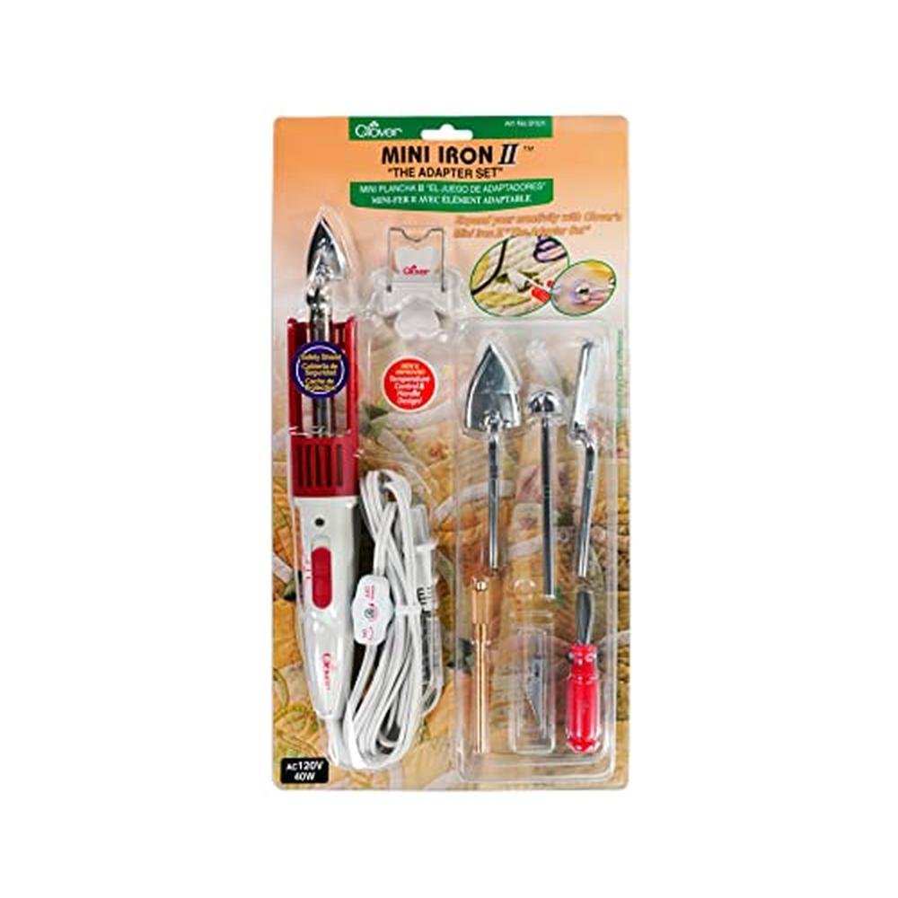 Clover Iron: Clover Mini Iron II The Adapters Set Assorted – Packaging