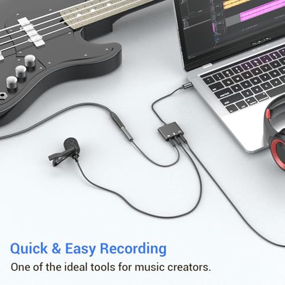 Recording Adapter: Cubilux USB C to 3.5mm – Packaging