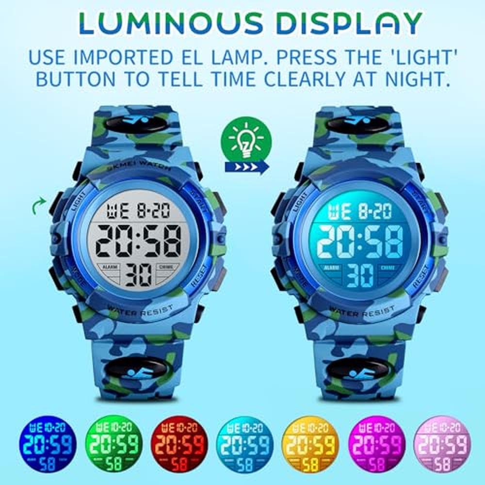 Kids Dayllon Digital Watch: Dayllon Kids Watch 50m – Packaging