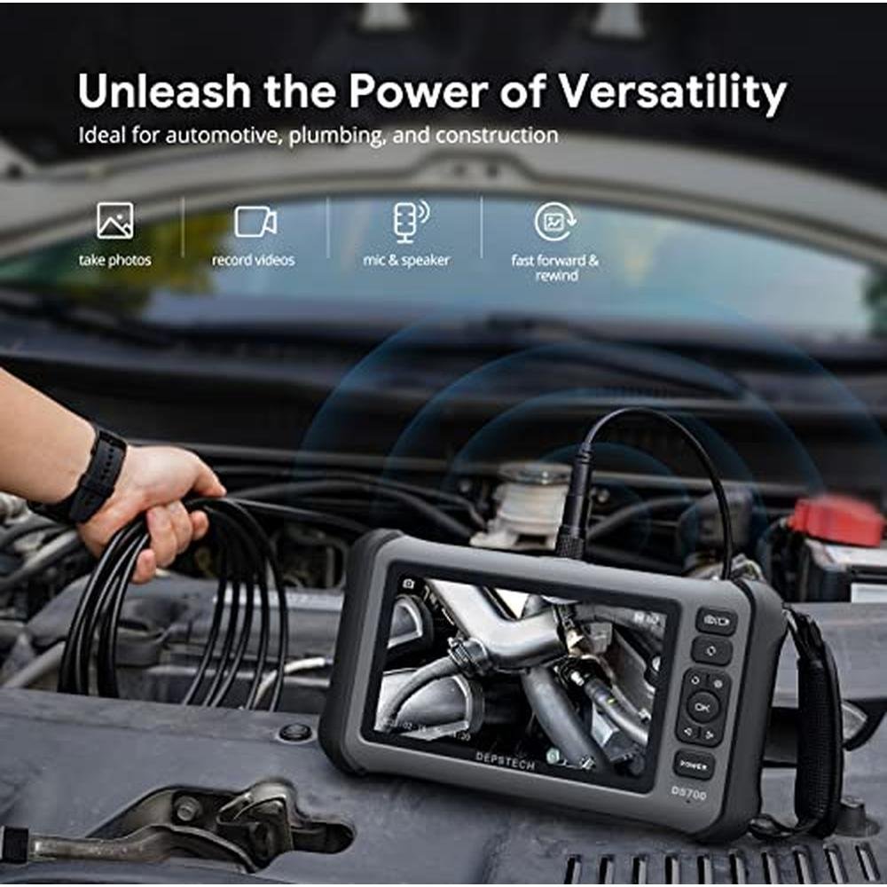 Depstech Camera: DEPSTECH Endoscope 7'' IPS Screen – Packaging