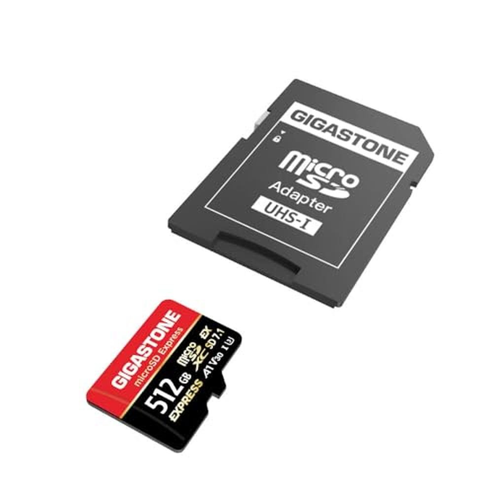 MicroSD Express: GIGASTONE 512GB Switch 2 Compatible – Packaging