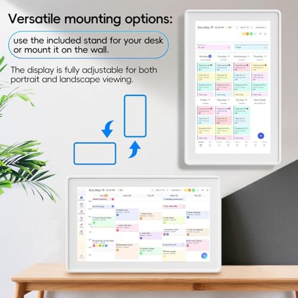 Calendar Wall: Digital Calendar 15.6 Inch Wall Planner – Packaging