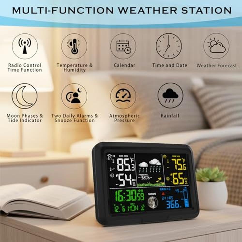 Rain Gauge: Digital Wireless Outdoor Home Weather Station – Packaging