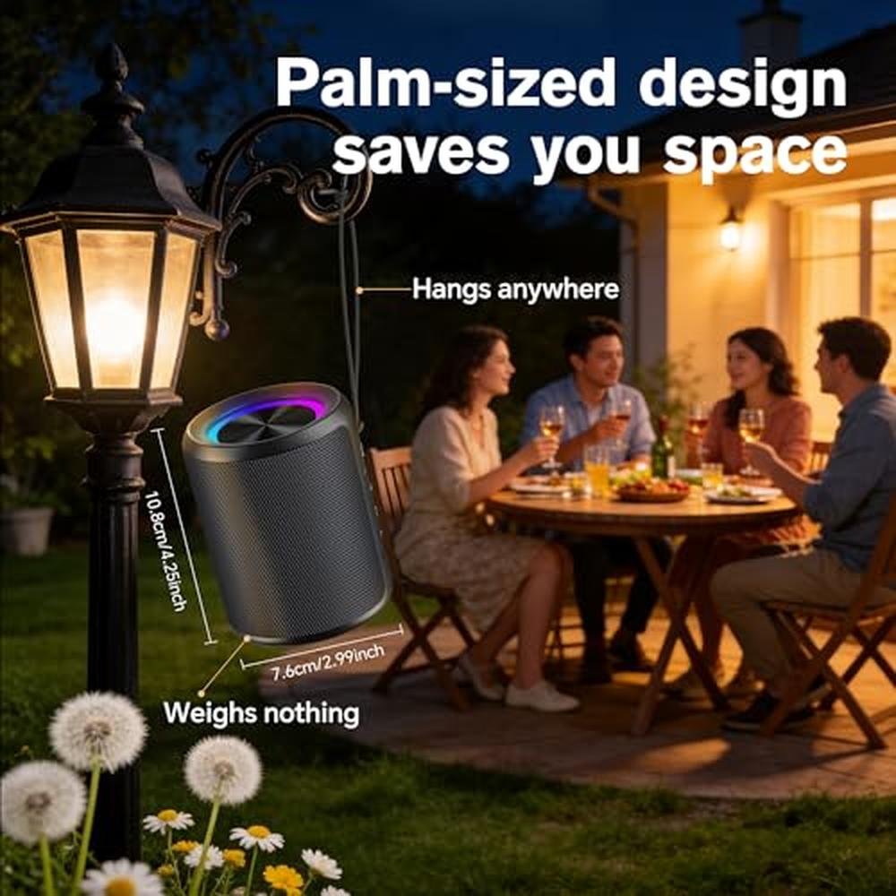 Speaker Dudgsis: DUDGSIS Portable Bluetooth Speaker IPX7 – Packaging