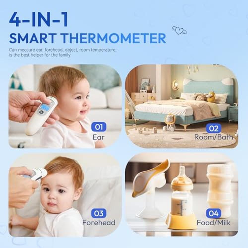 Ear Thermometer: Digital Accurate Ear and Forehead – Packaging