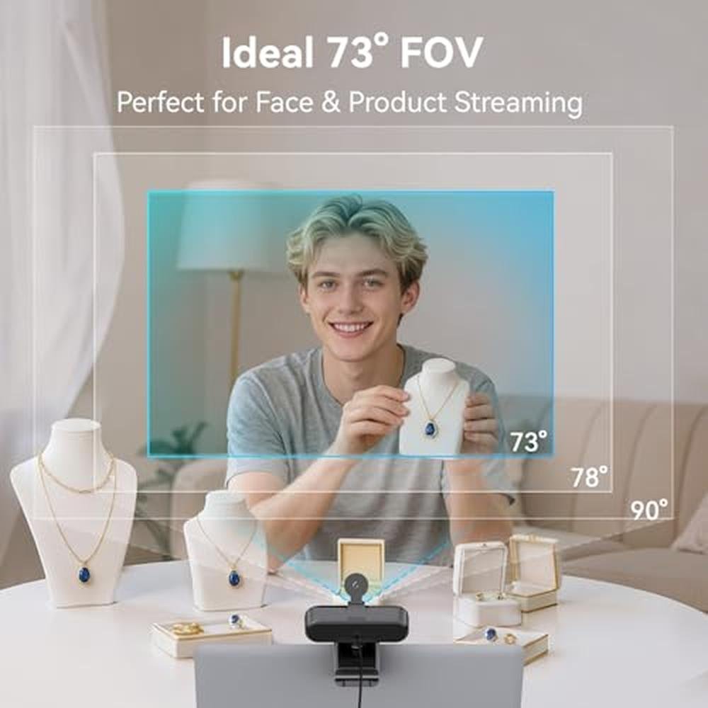 Webcam Streaming: EMEET C60E 4K Webcam – Packaging