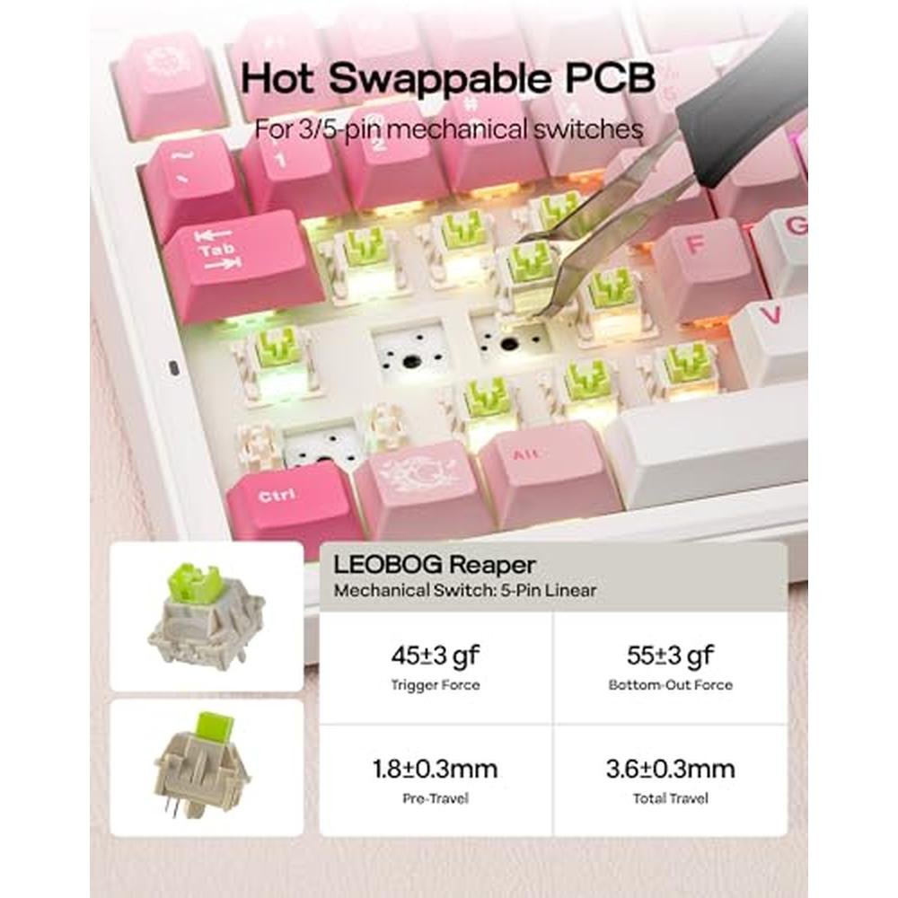 Keyboard Epomaker: EPOMAKER X Aula F75 MAX Wireless – Packaging