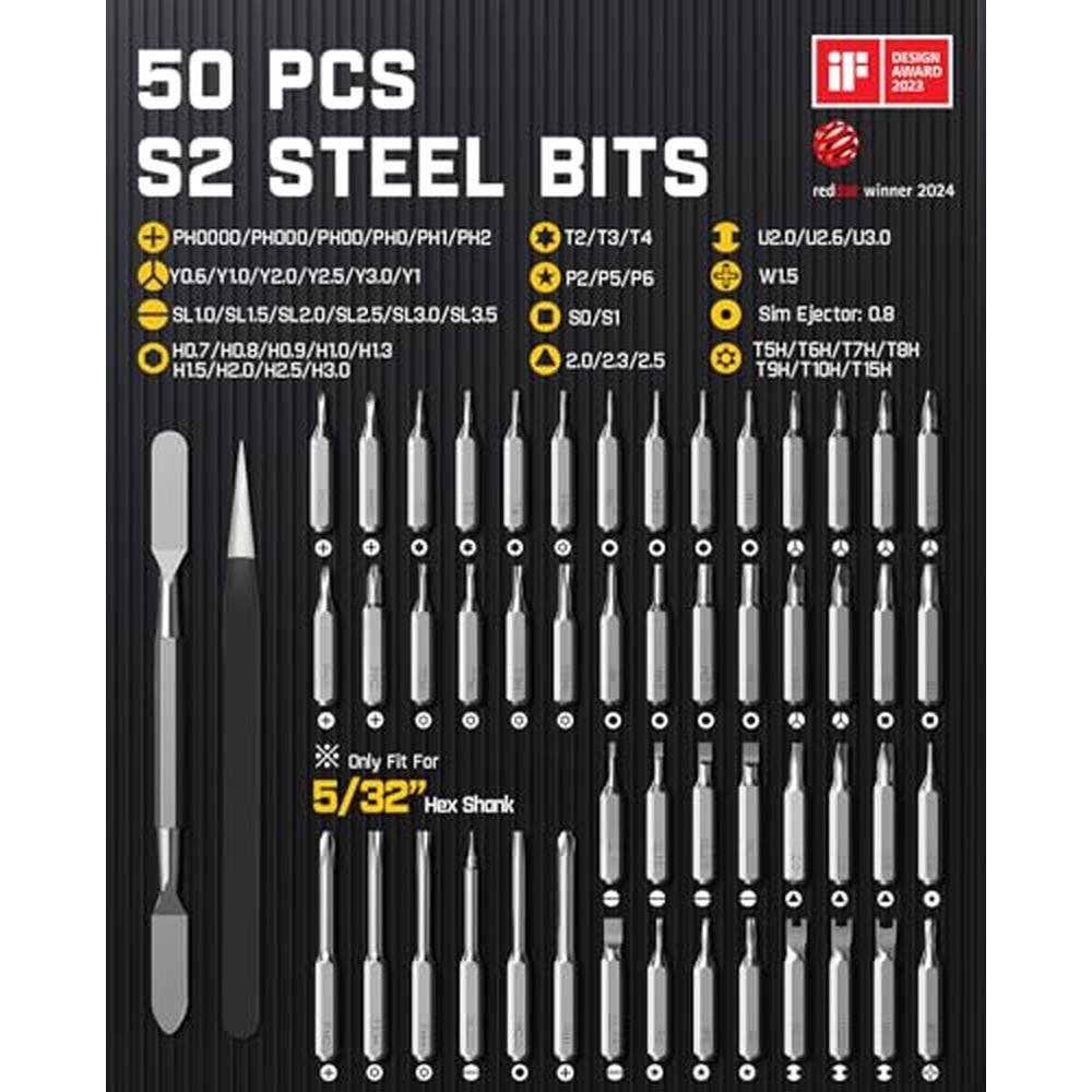 Mini Electric Screwdriver: Fanttik E1 Max 3.7V & T1 Max – Packaging