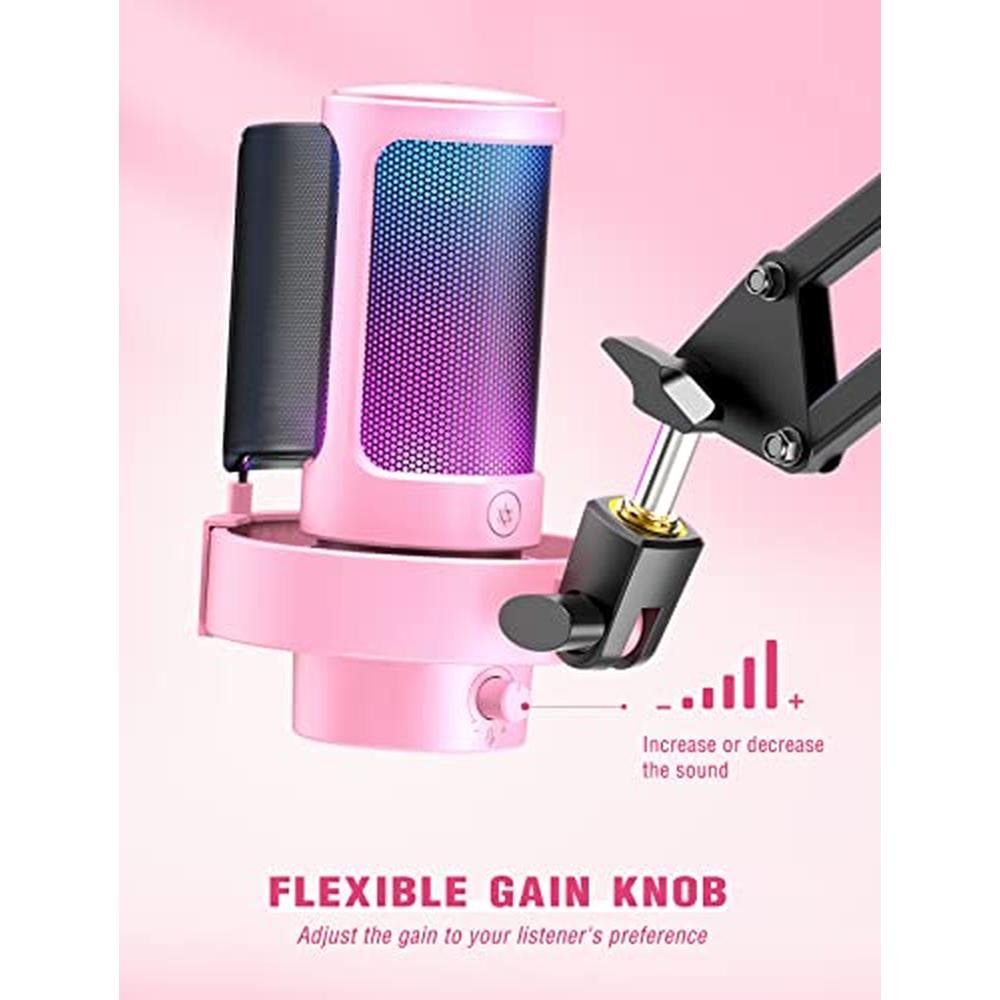 Fifine Streaming: Fifine USB Streaming Gaming Microphone PC – Packaging