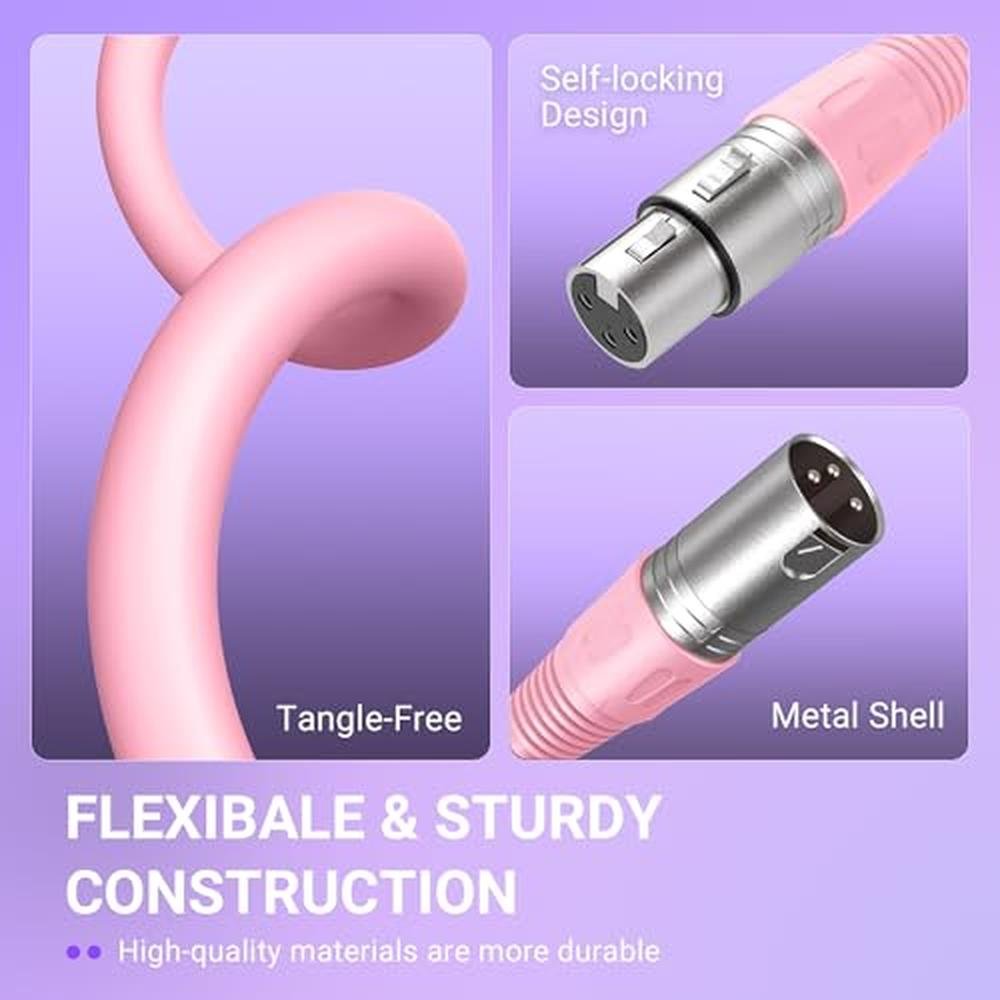 XLR Microphone: FIFINE XLR Microphone Cable Male to Female – Packaging