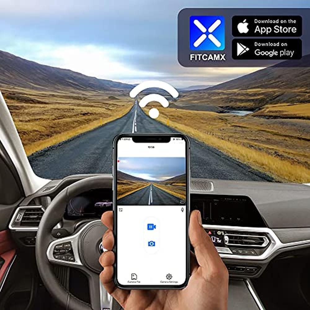 Fitcamx 4K Dash Cam Suitable for BMW 3 4 Series M3 M4 – Packaging