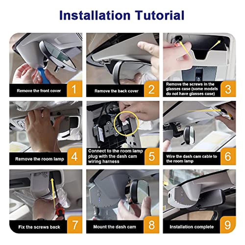 Fitcamx 4K Dash Cam Suitable for Honda Accord 2023 2024 – Packaging