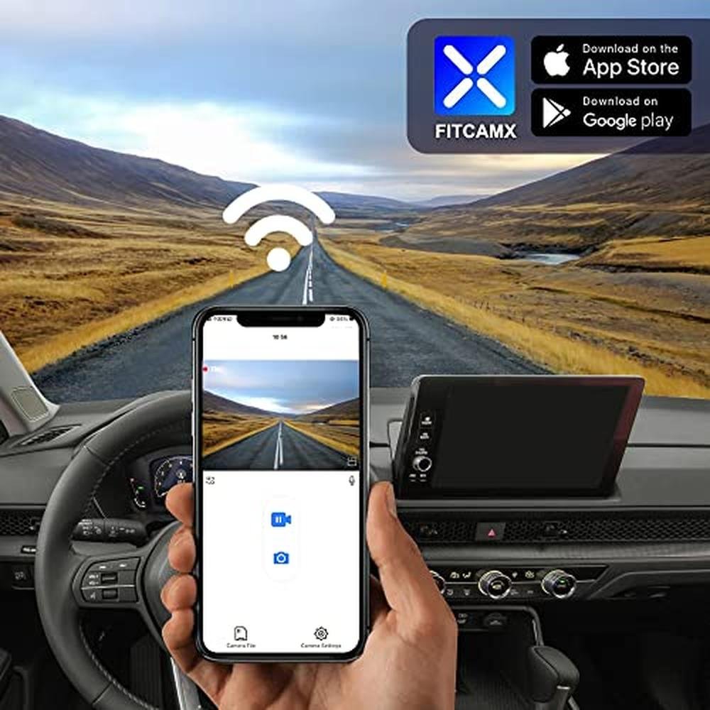 Fitcamx 4K Dash Cam Suitable for Honda CR-V 2023-2026 – Packaging