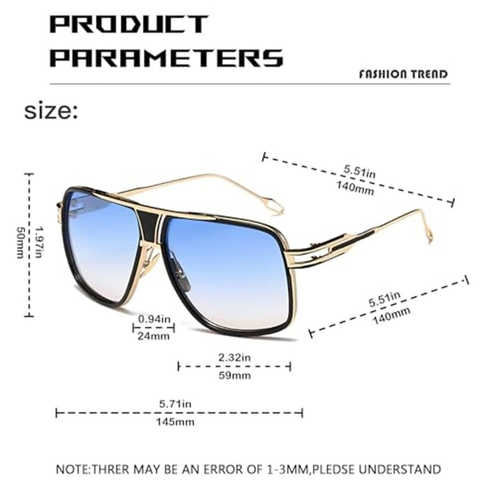 Gobiger Aviator: Gobiger Aviator Sunglasses for Men – Packaging