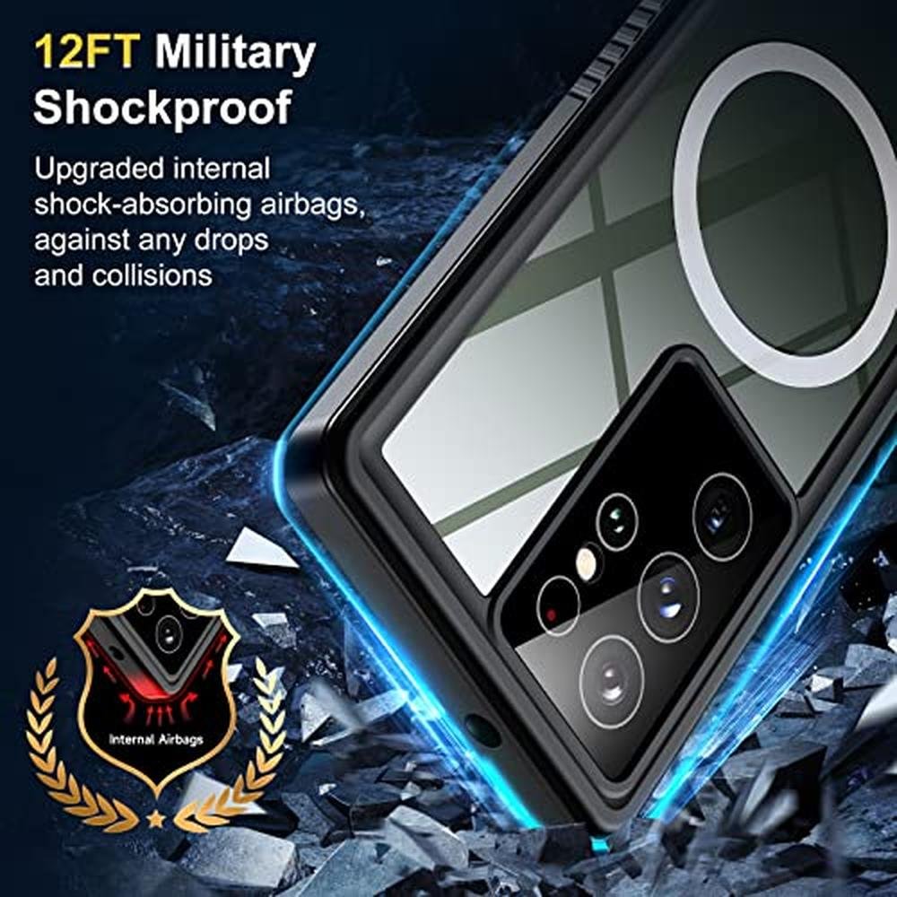 Galaxy S23 Ultra Case: Humixx Magnetic Waterproof Case – Packaging